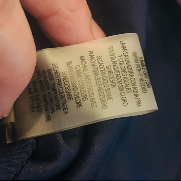 VINCE CAMUTO Pink and Navy Mandala Dress Size 12 Excellent Condition - Picture 8 of 12